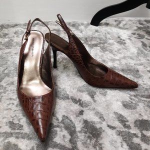 ** LAST CHANCE SALE** Marc Fisher, Brown Heels, Wmn Sz 8